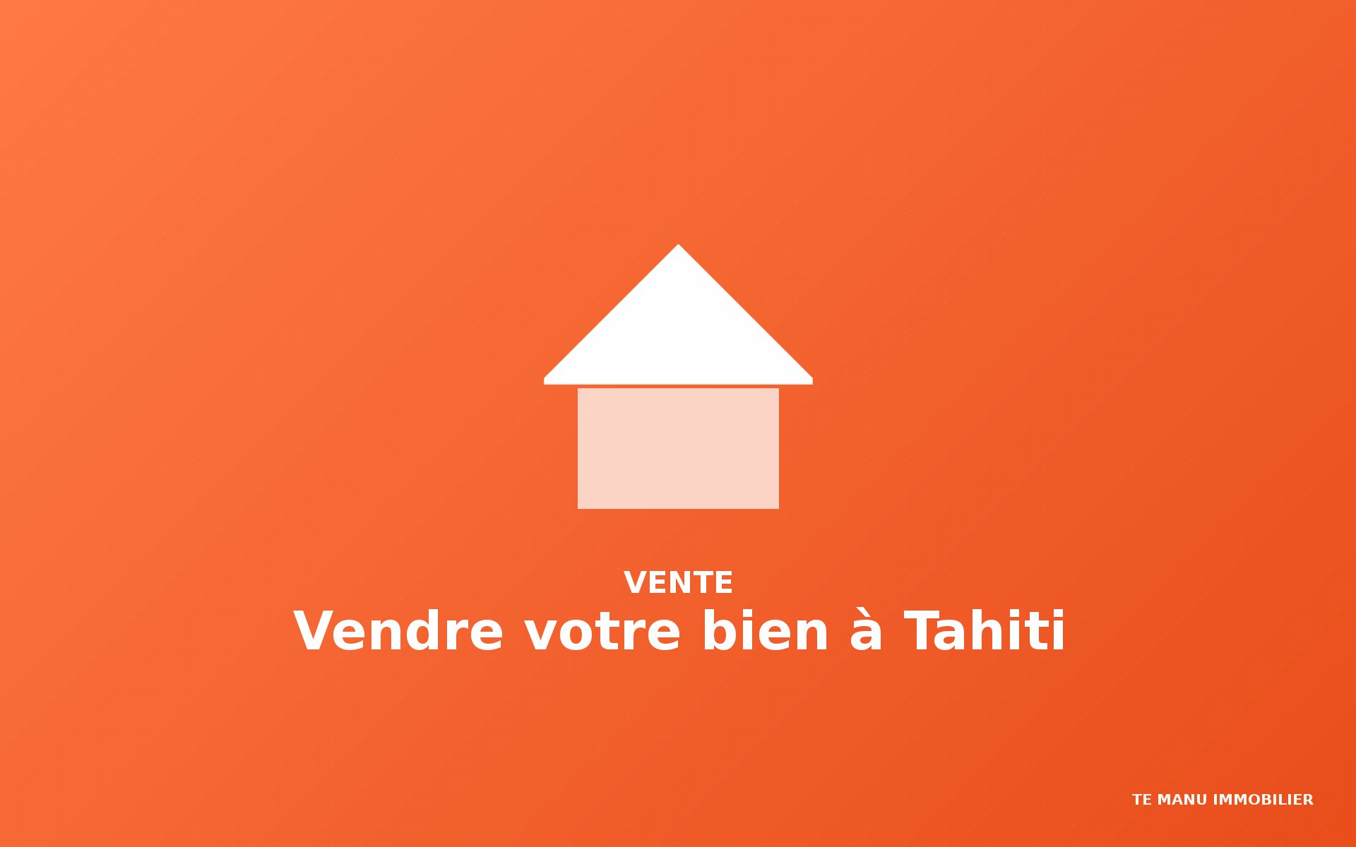 Service Vente Te Manu Immobilier