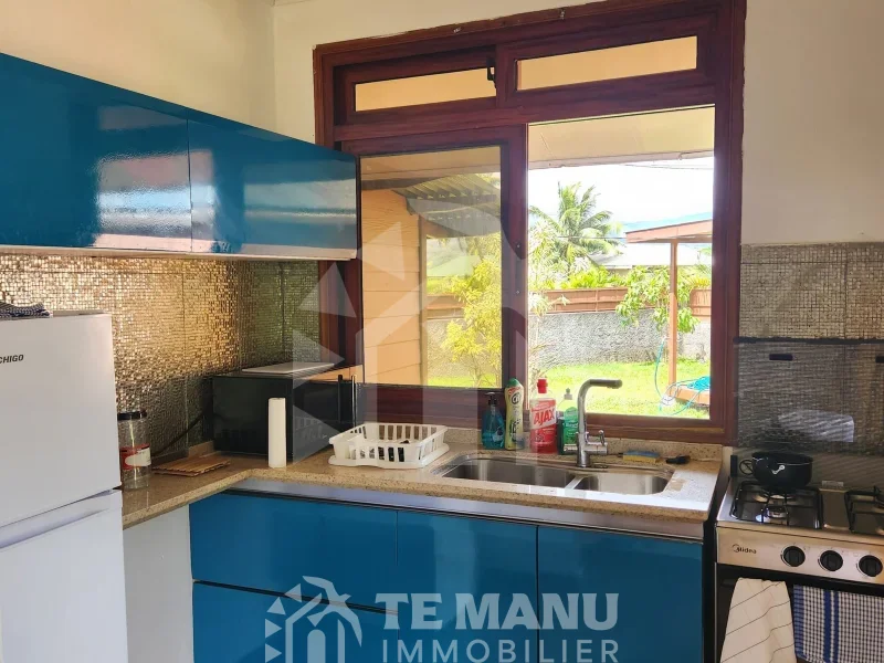 FARE HOTU – Bungalow à Louer à Faaone, Début Taravao -