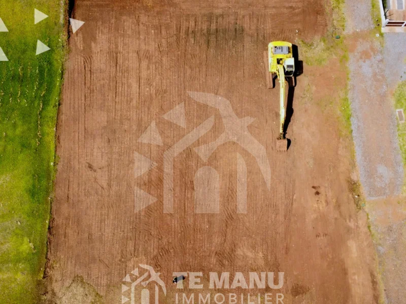 A vendre – Terrain de 901m2 sur Taravao - temanuimmobilier.com